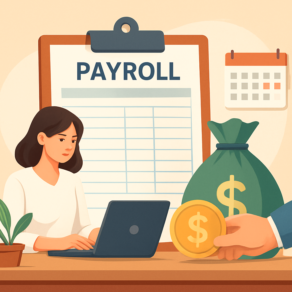 퀸알바 급여 체계와 지급일 이미지