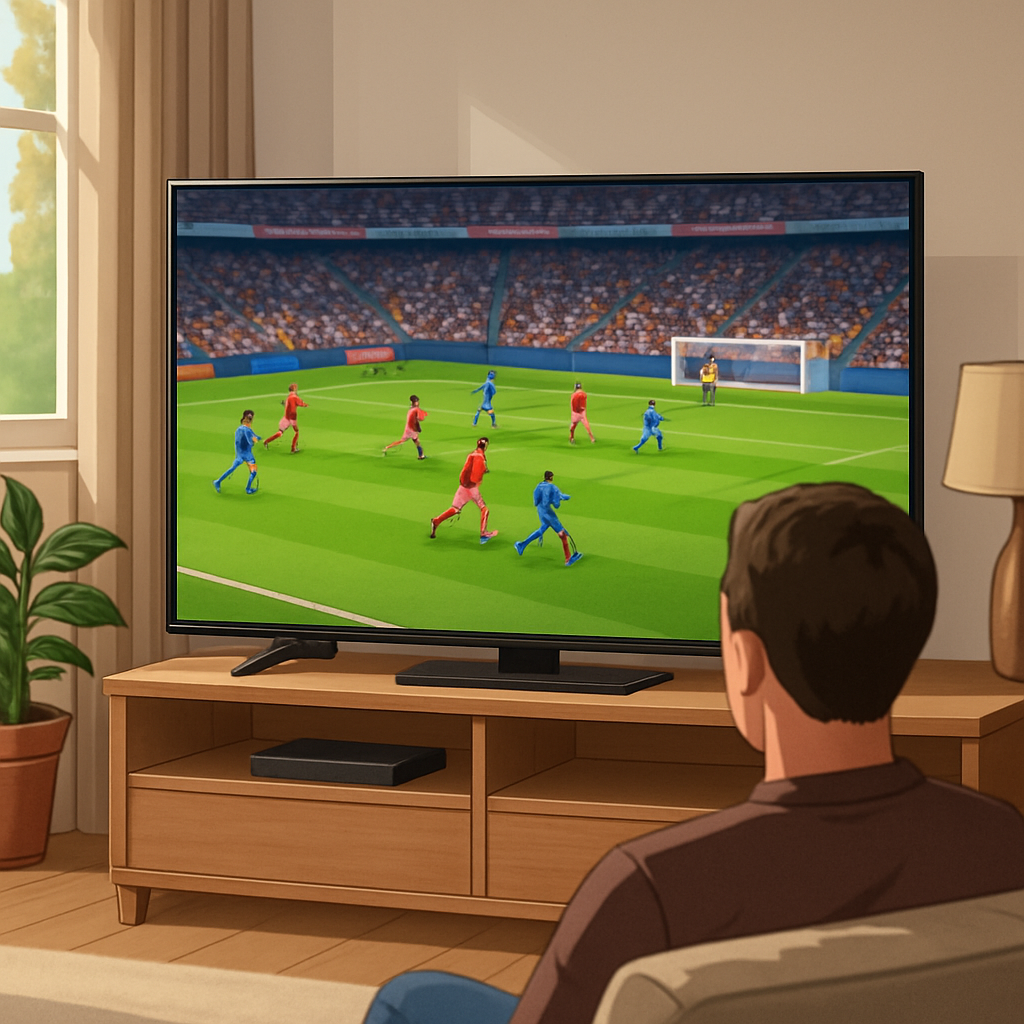 유럽 축구 중계 채널 이미지