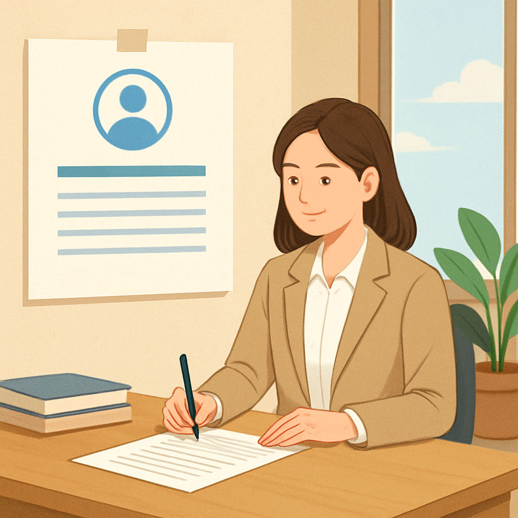 법인장 채용 공고 예시와 쓰는 법 이미지