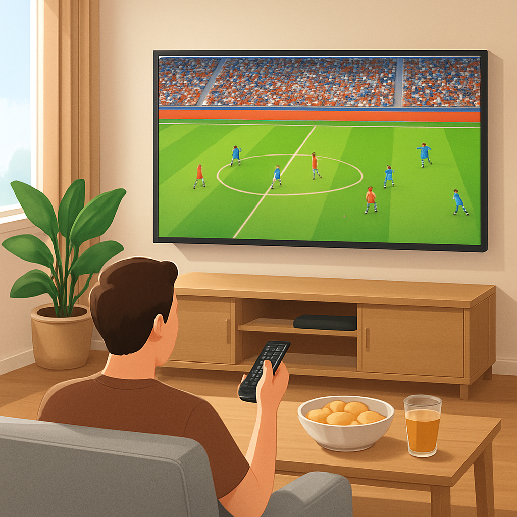 해외 축구 리그 실시간 중계 채널 이미지
