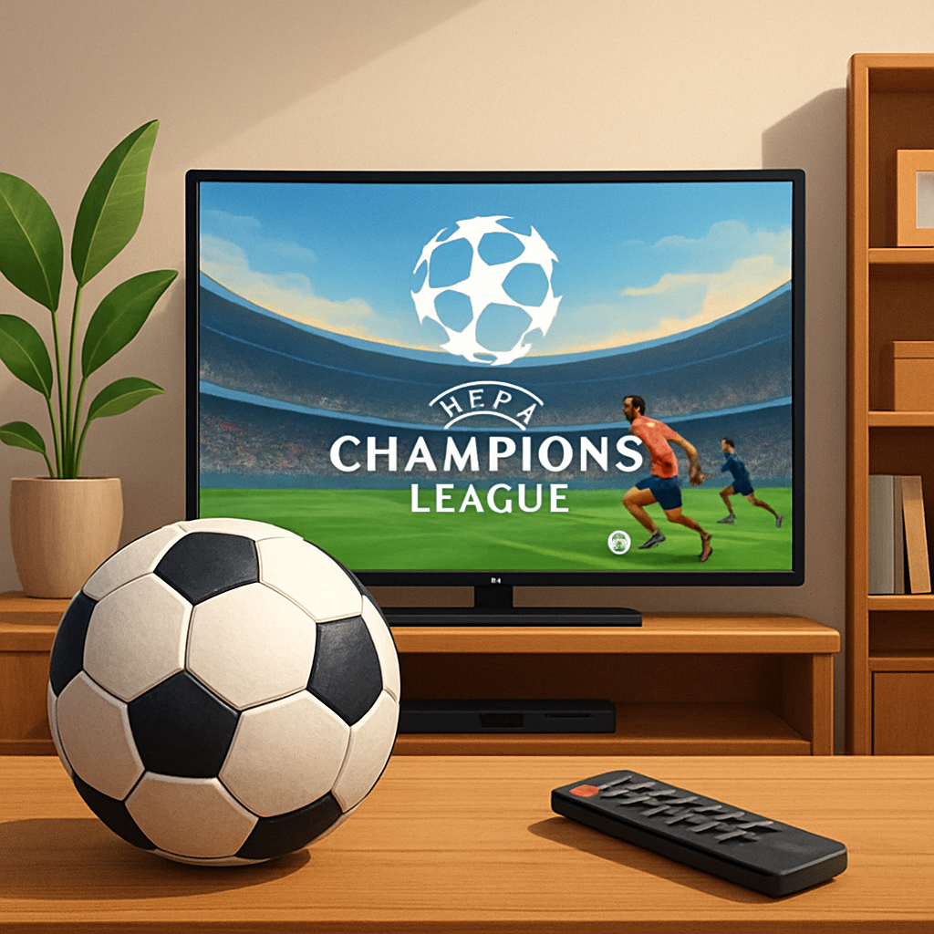 챔피언스리그 해외 중계 채널 추천 이미지