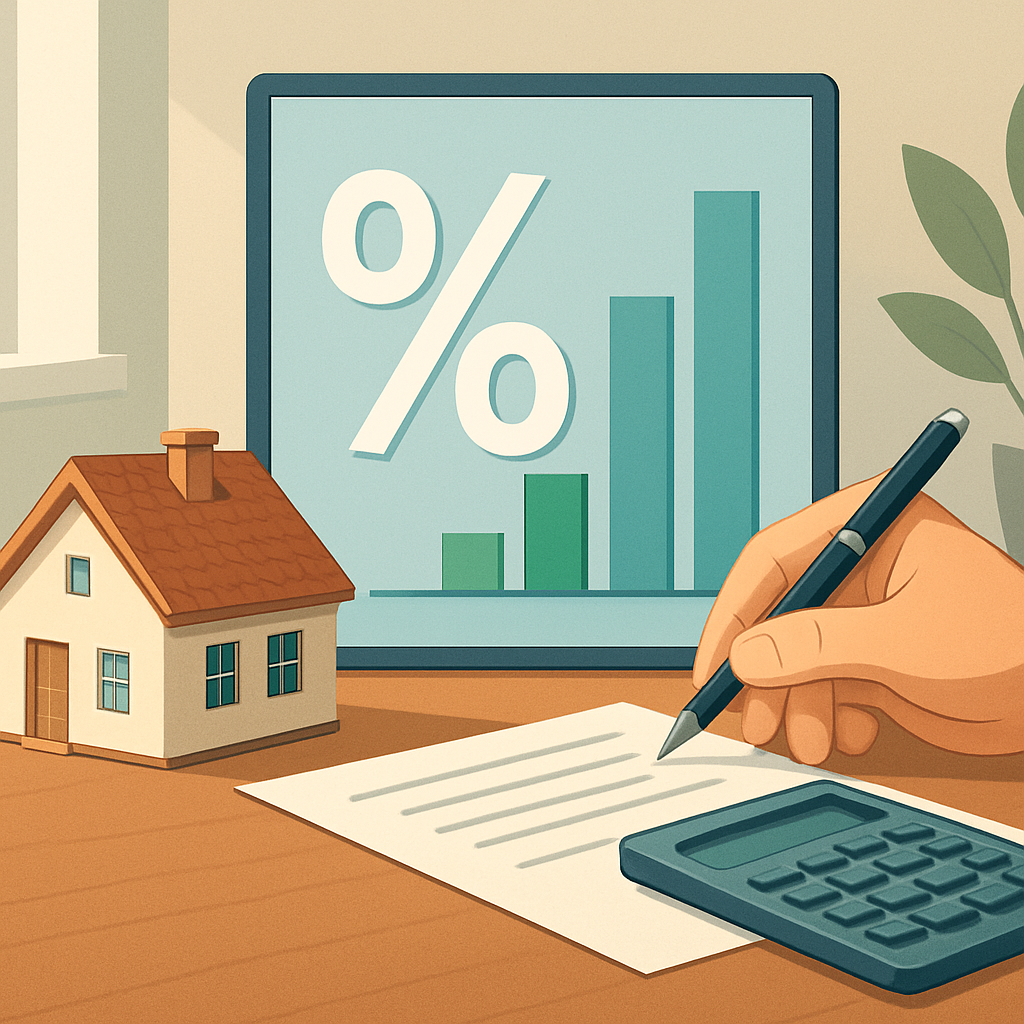 주택담보대출 금리 비교 방법 이미지