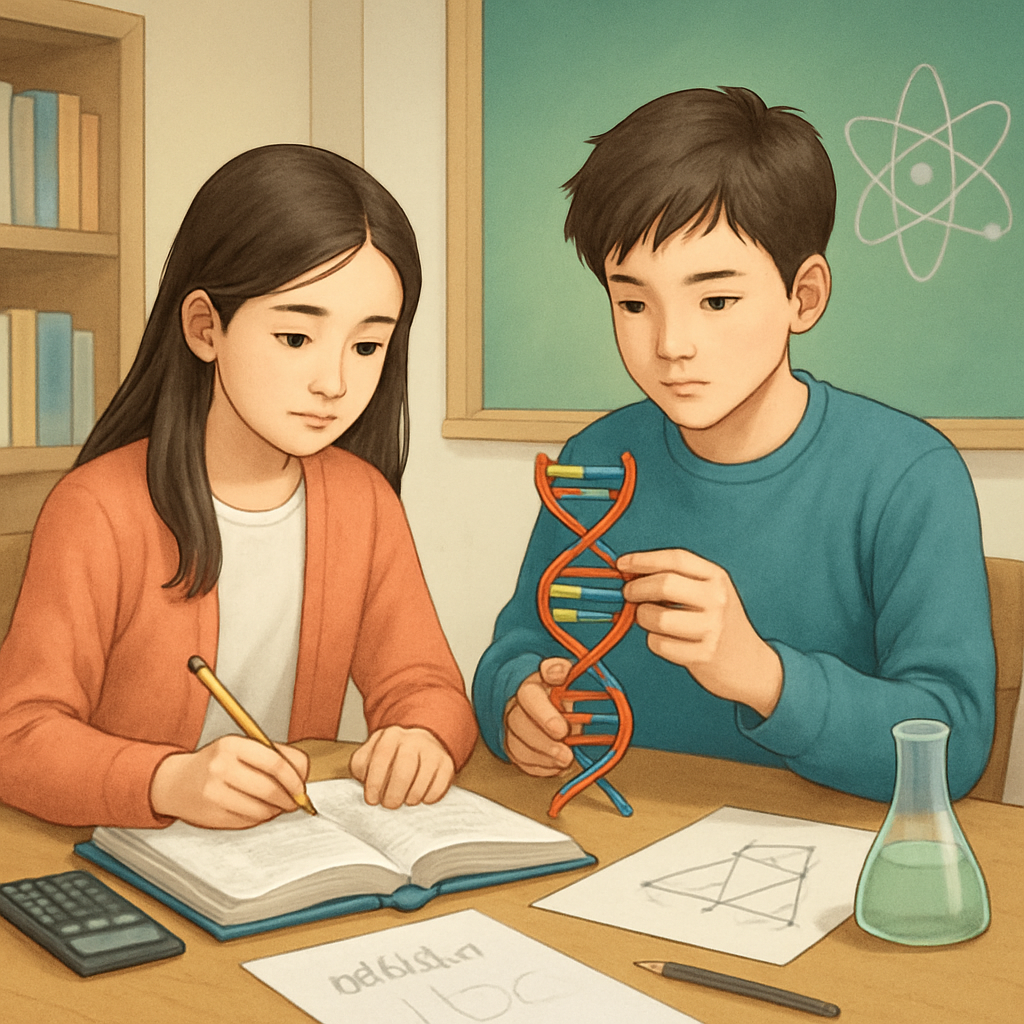 수학영재와 과학영재를 위한 준비 커리큘럼 이미지