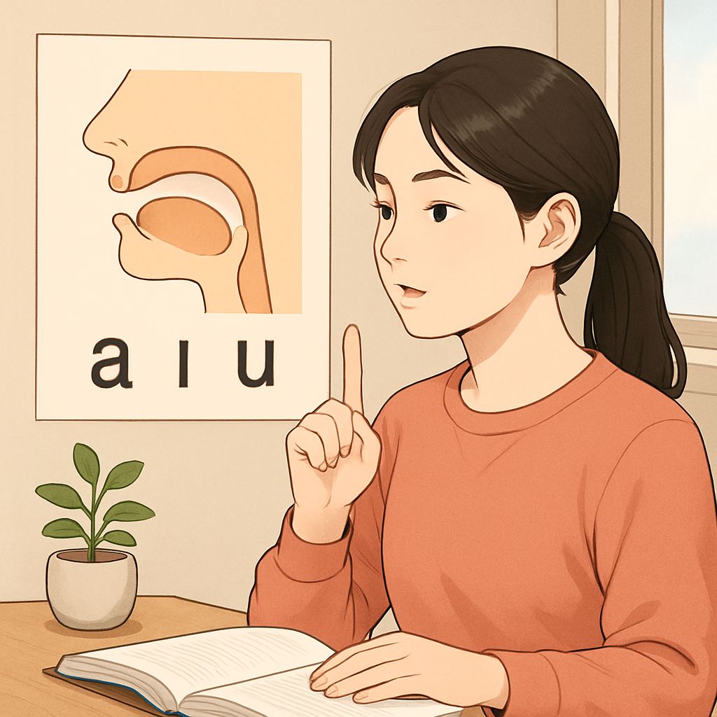 토칼리 발음 방법 설명 이미지