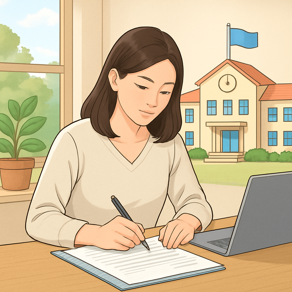 국내에서 국제학교 입학 지원 방법 이미지