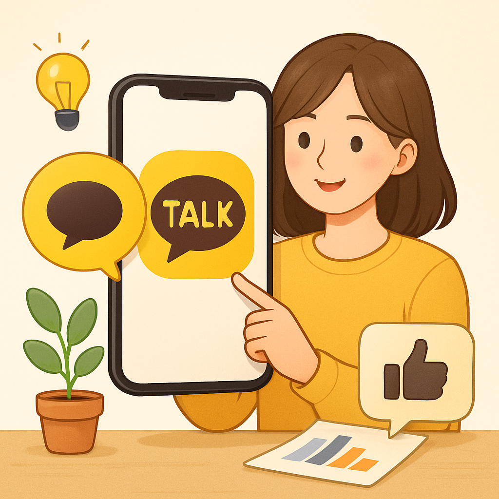 카카오채널 홍보 전략 및 팁 이미지