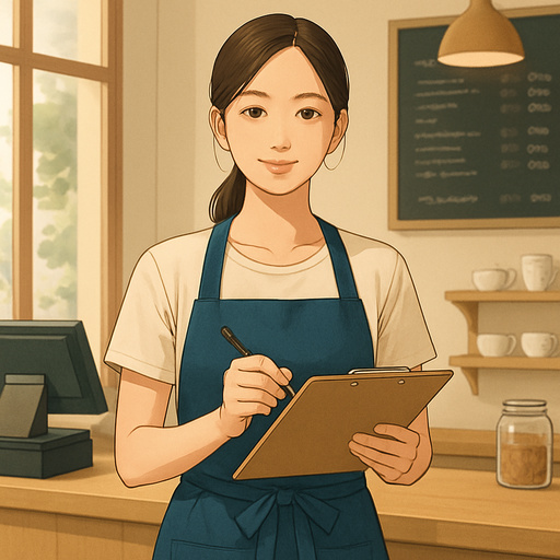 여성 아르바이트 모집 이미지