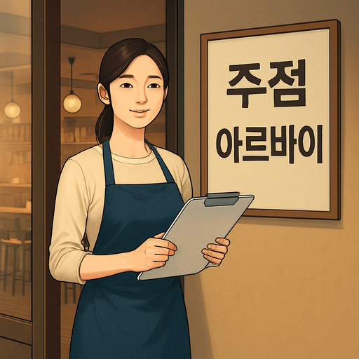 서울 강남 주점 아르바이트 구인 공고 이미지