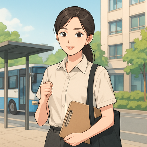 출퇴근 쉬운 여성 아르바이트 구인 이미지